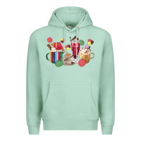 Seafoam mexico dessert coffee cups Premium Hoodie - MaliasSmallBusiness