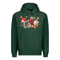 Sports Green mexico dessert coffee cups Premium Hoodie - MaliasSmallBusiness