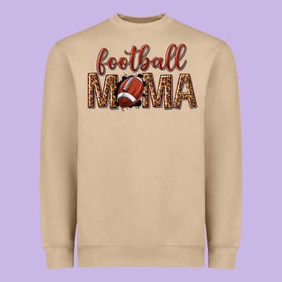 Heavyweight Sweatshirt football mama