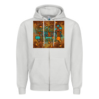 Dove Grey grateful thankful blessed turkey Zipper Hoodie - JahusDesignShop