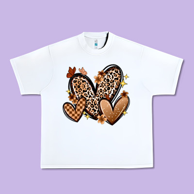 Melanin Hearts Urban Heavy Tee Designed By Zillion Design Studio