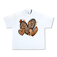 White melanin hearts Urban Heavy Tee - Zillion Design Studio