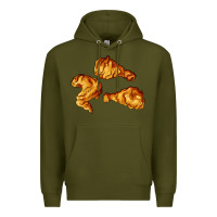 Army Green nuggets Premium Hoodie - AdoDesignShop