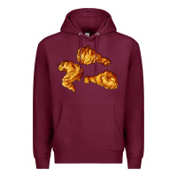 Burgundy nuggets Premium Hoodie - AdoDesignShop