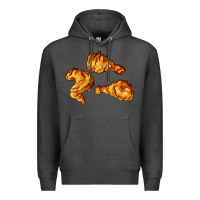 Charcoal Heather nuggets Premium Hoodie - AdoDesignShop
