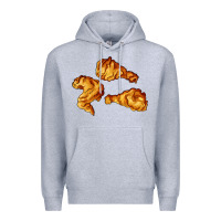 Heather Grey nuggets Premium Hoodie - AdoDesignShop