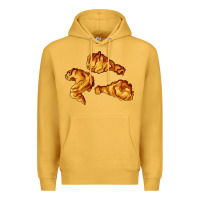 Mustard nuggets Premium Hoodie - AdoDesignShop