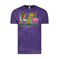 Cloud Purple hello summer gnome Vintage Tee - texasbilliewilder