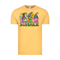 Vintage Mustard hello summer gnome Vintage Tee - texasbilliewilder