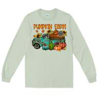 Matcha pumpkin farm Long Sleeve Tee - RacoonDesign