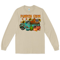 Mushroom pumpkin farm Long Sleeve Tee - RacoonDesign