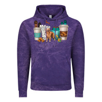 Cloud Purple golden retriever dog coffee cups Vintage Hoodie - texasbilliewilder