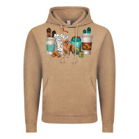 Vintage Coffee golden retriever dog coffee cups Vintage Hoodie - texasbilliewilder
