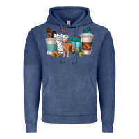 Vintage Denim golden retriever dog coffee cups Vintage Hoodie - texasbilliewilder