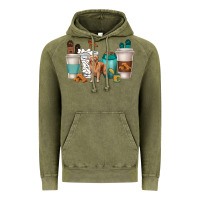Vintage Olive golden retriever dog coffee cups Vintage Hoodie - texasbilliewilder