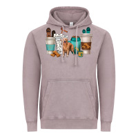 Vintage Zinc golden retriever dog coffee cups Vintage Hoodie - texasbilliewilder