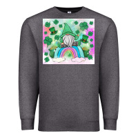 Charcoal Heather st patrick's gnome Premium Sweatshirt - MaliasSmallBusiness