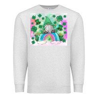 Oatmeal Heather st patrick's gnome Premium Sweatshirt - MaliasSmallBusiness