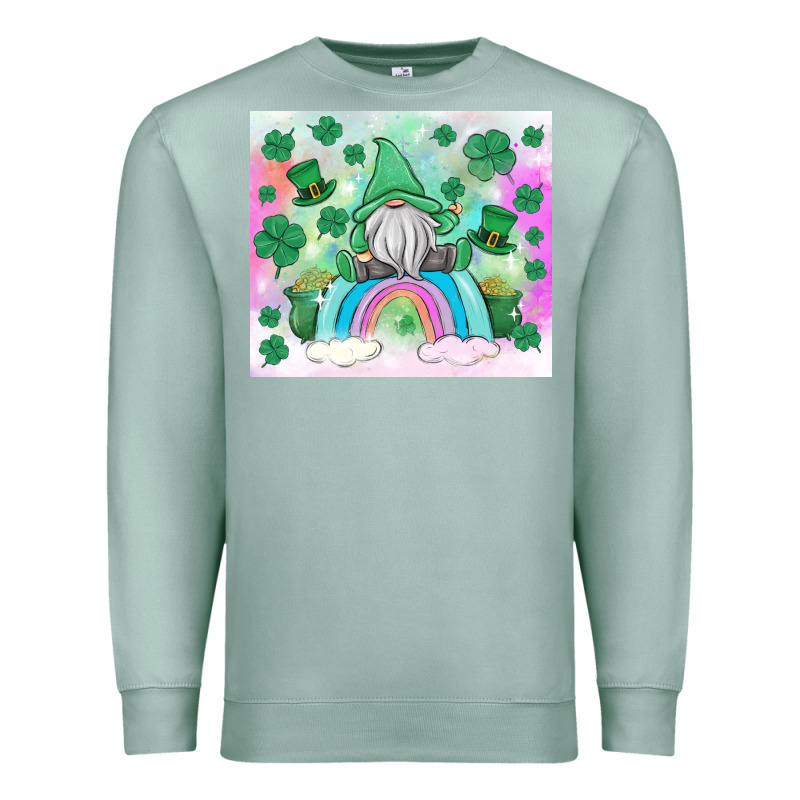 St Patrick's Gnome Premium Sweatshirt by MaliasSmallBusiness | Teevron