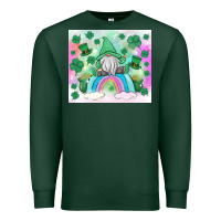 Sports Green st patrick's gnome Premium Sweatshirt - MaliasSmallBusiness