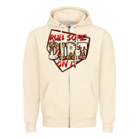 Sandshell rub some dirt on it baseball Zipper Hoodie - Jasminsmagicworld