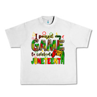 Lunar Rock i paused my game to celebrate juneteenth Urban Heavy Tee - Zillion Design Studio