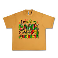Peanut Butter i paused my game to celebrate juneteenth Urban Heavy Tee - Zillion Design Studio