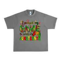 Tornado i paused my game to celebrate juneteenth Urban Heavy Tee - Zillion Design Studio