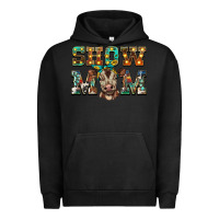 Pigment Black show mom brown calf Urban Hoodie - BarkalooDesign