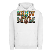 Pigment Lunar Rock show mom brown calf Urban Hoodie - BarkalooDesign