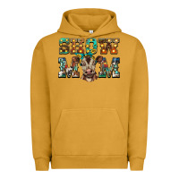 Pigment Peanut Butter show mom brown calf Urban Hoodie - BarkalooDesign