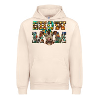 Sandshell show mom brown calf Urban Hoodie - BarkalooDesign