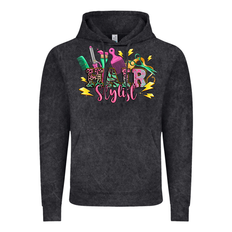 Hair Stylist Vintage Hoodie by texasbilliewilder | Teevron