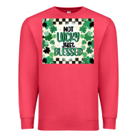 Cardinal not lucky just blessed Premium Sweatshirt - MaliasSmallBusiness
