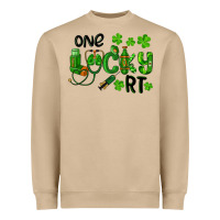 Mushroom One Lucky Respiratory Terapist Heavyweight Sweatshirt - RanaPortraitStore