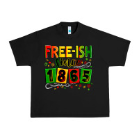 Black free ish since 1865 Urban Heavy Tee - Zillion Design Studio