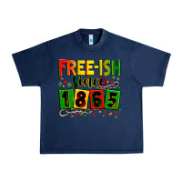 Navy free ish since 1865 Urban Heavy Tee - Zillion Design Studio