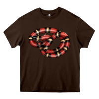 Chocolate Brown milk snake Heavy Core Tee - LillyAllenDesigns