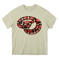 Mossy milk snake Heavy Core Tee - LillyAllenDesigns