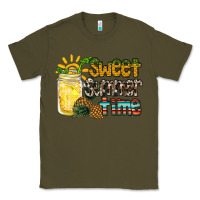Army Green sweet summer time pineapple Classic Tee - RacoonDesign
