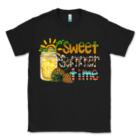 Black sweet summer time pineapple Classic Tee - RacoonDesign