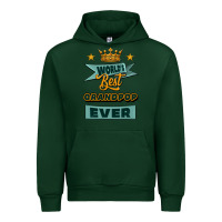 Forest Green world's best grandpop ever Urban Hoodie - Jasminsmagicworld