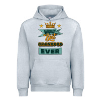 Heather Grey world's best grandpop ever Urban Hoodie - Jasminsmagicworld