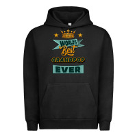 Pigment Black world's best grandpop ever Urban Hoodie - Jasminsmagicworld