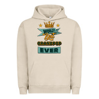 Pigment French Oak world's best grandpop ever Urban Hoodie - Jasminsmagicworld