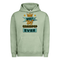 Pigment Oil Green world's best grandpop ever Urban Hoodie - Jasminsmagicworld