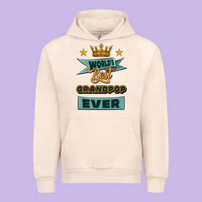 World's Best Grandpop Ever Urban Hoodie Designed By Jasminsmagicworld