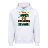 White world's best grandpop ever Urban Hoodie - Jasminsmagicworld
