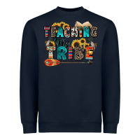 Navy teaching my tribe Heavyweight Sweatshirt - Zillion Design Studio
