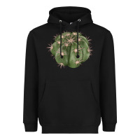 Black eagle claws cactus Heavyweight Hoodie - LillyAllenDesigns